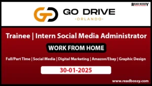 Work From Home Job Vacancies 2025 - Social Media Administrator